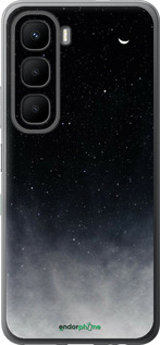 Силиконовый чехол Сині хмари, Синій місяць для Infinix Hot 60 5G / Hot 60i 4G - 6396u-4114 изображение 