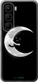 Силиконовый чехол Лунные объятия для Infinix Hot 60 5G / Hot 60i 4G - 6508u-4114 изображение 