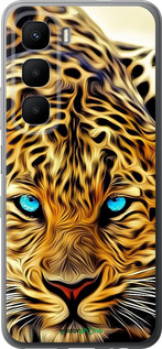 Силиконовый чехол Леопард для Infinix Hot 60 5G / Hot 60i 4G - 6611u-4114 изображение 