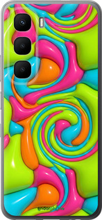 Силиконовый чехол Y2K Jelly Dream для Infinix Hot 60 5G / Hot 60i 4G - 6780u-4114 изображение 