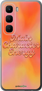 Силиконовый чехол Aura Gradient Main Character Energy Aesthetic Y2K для Infinix Hot 60 5G / Hot 60i 4G - 6783u-4114 изображение 