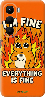 Силиконовый чехол 'Funny Cat' для Infinix Hot 60 5G / Hot 60i 4G изображение 3