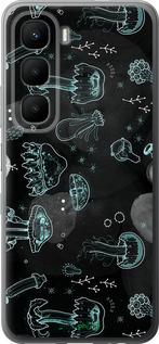 Силиконовый чехол Медузы для Infinix Hot 60 5G / Hot 60i 4G - 906u-4114 изображение 