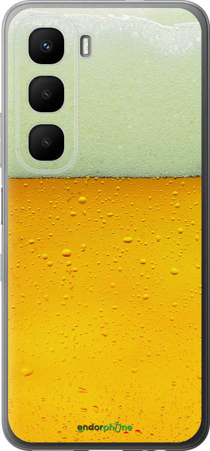 Силиконовый чехол Пиво для Infinix Hot 60 5G / Hot 60i 4G - 1145u-4114 изображение 