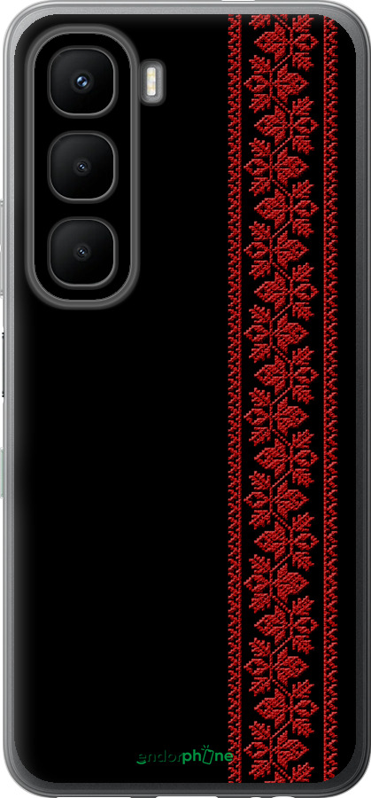 Силиконовый чехол Вышиванка 53 для Infinix Hot 60 5G / Hot 60i 4G - 2041u-4114 изображение 