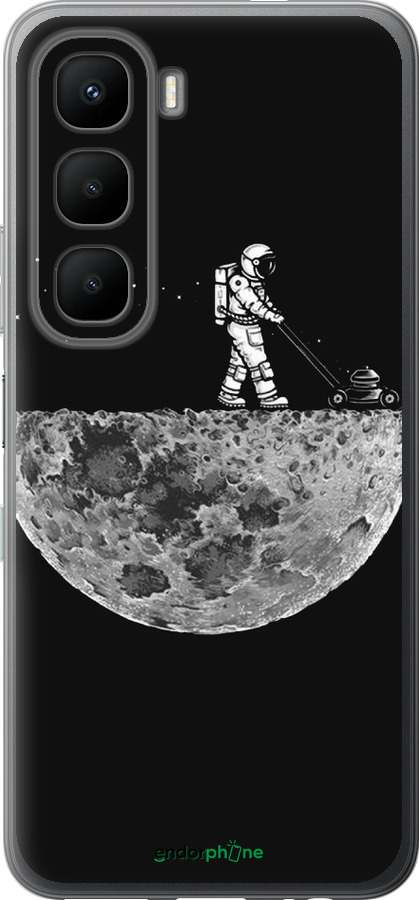 Силиконовый чехол Moon in dark для Infinix Hot 60 5G / Hot 60i 4G - 4176u-4114 изображение 