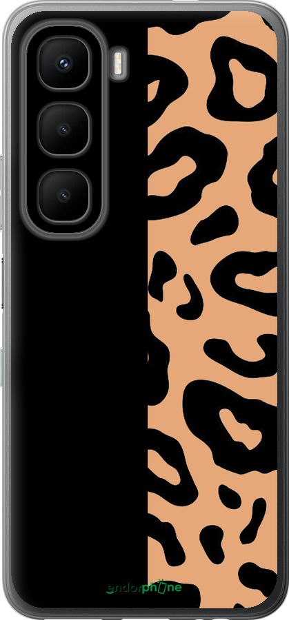 Силиконовый чехол Пятна леопарда для Infinix Hot 60 5G / Hot 60i 4G - 4269u-4114 изображение 