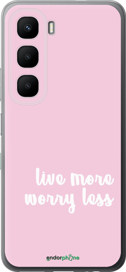 Силиконовый чехол Живи больше для Infinix Hot 60 5G / Hot 60i 4G - 4347u-4114 изображение 