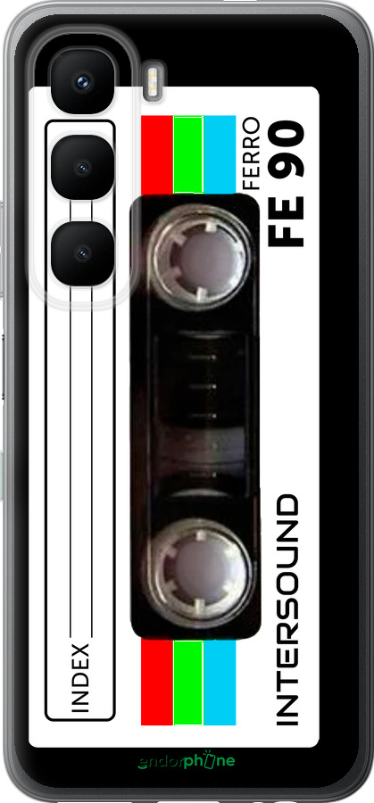 Силиконовый чехол Кассета с90 для Infinix Hot 60 5G / Hot 60i 4G - 4894u-4114 изображение 