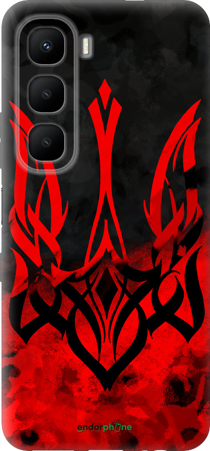 Силіконовий чехол Герб України  для Infinix Hot 60 5G / Hot 60i 4G - 5312u-4114 изображение 