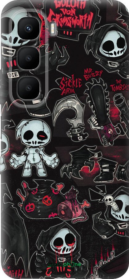 Силиконовый чехол № 5380 для Infinix Hot 60 5G / Hot 60i 4G - 5380u-4114 изображение 