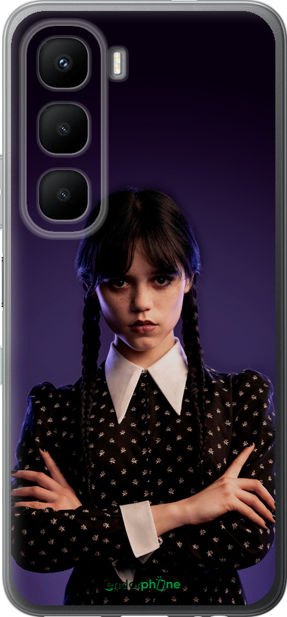 Силиконовый чехол Wednesday v3 для Infinix Hot 60 5G / Hot 60i 4G - 5517u-4114 изображение 