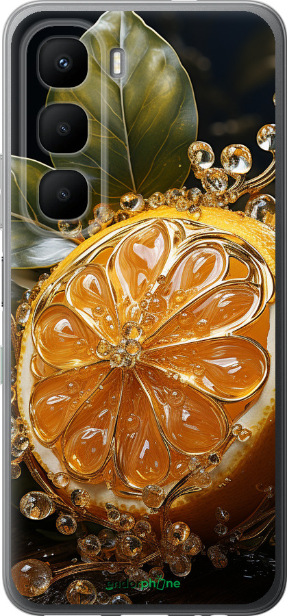 Силиконовый чехол Лимон для Infinix Hot 60 5G / Hot 60i 4G - 5647u-4114 изображение 