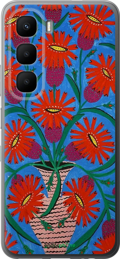 Силиконовый чехол Примаченко для Infinix Hot 60 5G / Hot 60i 4G - 5909u-4114 изображение 