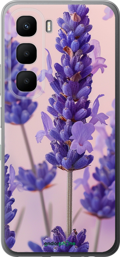 Силиконовый чехол Лаванда для Infinix Hot 60 5G / Hot 60i 4G - 6037u-4114 изображение 
