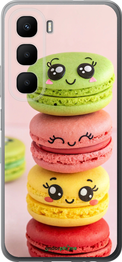 Силиконовый чехол Печенье для Infinix Hot 60 5G / Hot 60i 4G - 6693u-4114 изображение 