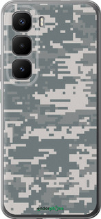 Силиконовый чехол Камуфляж для Infinix Hot 60 Pro+ - 1085u-4125 изображение 