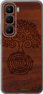 Силиконовый чехол Узор дерева для Infinix Hot 60 Pro+ - 4119u-4125 изображение 