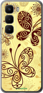 Силиконовый чехол Красивые бабочки для Infinix Hot 60 Pro+ - 4170u-4125 изображение 