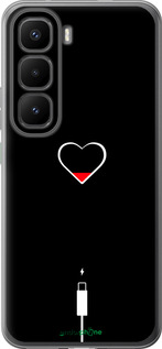Силиконовый чехол Подзарядка сердца для Infinix Hot 60 Pro+ - 4274u-4125 изображение 