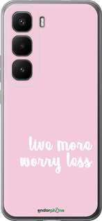 Силиконовый чехол Живи больше для Infinix Hot 60 Pro+ - 4347u-4125 изображение 