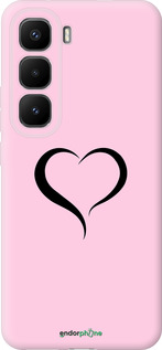 Силіконовий чехол Серце 1 для Infinix Hot 60 Pro+ - 4730u-4125 изображение 