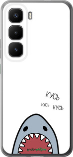 Силиконовый чехол Акула для Infinix Hot 60 Pro+ - 4870u-4125 изображение 