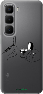 Силиконовый чехол Предложение для Infinix Hot 60 Pro+ - 4898u-4125 изображение 