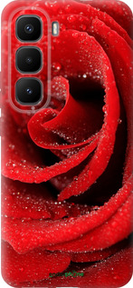 Силиконовый чехол Красная роза для Infinix Hot 60 Pro+ - 529u-4125 изображение 