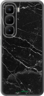 Силіконовий чехол Чорний мармур v2 для Infinix Hot 60 Pro+ - 5568u-4125 изображение 