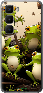 Силиконовый чехол Жабки для Infinix Hot 60 Pro+ - 5656u-4125 изображение 