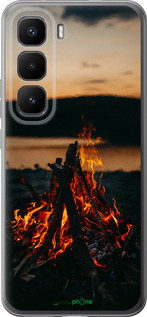 Силиконовый чехол Огонь для Infinix Hot 60 Pro+ - 6021u-4125 изображение 