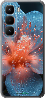 Силиконовый чехол Роса на цветке для Infinix Hot 60 Pro+ - 6039u-4125 изображение 