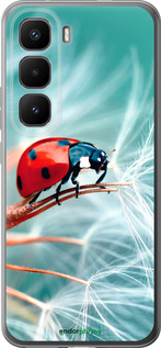 Силиконовый чехол Божья коровка для Infinix Hot 60 Pro+ - 6049u-4125 изображение 