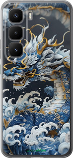 Силиконовый чехол Водяной дракон для Infinix Hot 60 Pro+ - 6113u-4125 изображение 