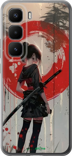 Силиконовый чехол Сумерки воина: Танец с катаной для Infinix Hot 60 Pro+ - 6123u-4125 изображение 