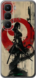 Силиконовый чехол Боевое искусство для Infinix Hot 60 Pro+ - 6126u-4125 изображение 