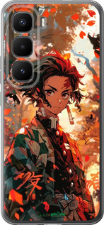 Силиконовый чехол Tanjiro для Infinix Hot 60 Pro+ - 6130u-4125 изображение 