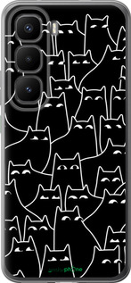 Силиконовый чехол С изображением кошек для Infinix Hot 60 Pro+ - 6470u-4125 изображение 