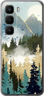 Силіконовий чехол Із зображенням лісового пейзажу для Infinix Hot 60 Pro+ - 6548u-4125 изображение 