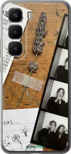 Силиконовый чехол Aesthetic Scrapbook Collage для Infinix Hot 60 Pro+ - 6773u-4125 изображение 