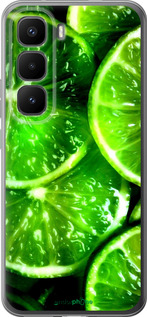 Силиконовый чехол Зелёные дольки лимона для Infinix Hot 60 Pro+ - 852u-4125 изображение 