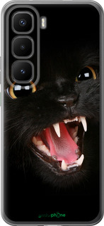 Силиконовый чехол Чёрная кошка для Infinix Hot 60 Pro+ - 932u-4125 изображение 