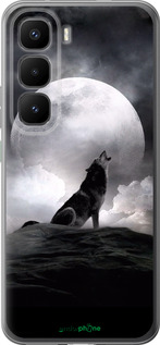 Силиконовый чехол Воющий волк для Infinix Hot 60 Pro+ - 934u-4125 изображение 