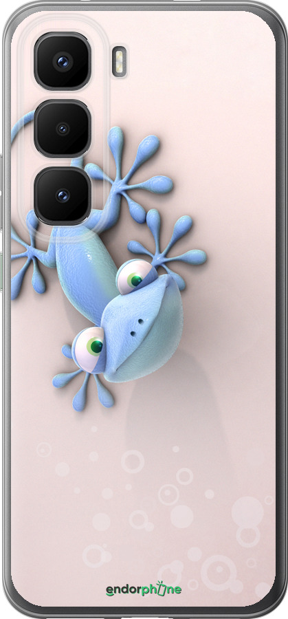 Силиконовый чехол Геккончик для Infinix Hot 60 Pro+ - 1094u-4125 изображение 
