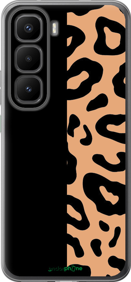 Силиконовый чехол Пятна леопарда для Infinix Hot 60 Pro+ - 4269u-4125 изображение 