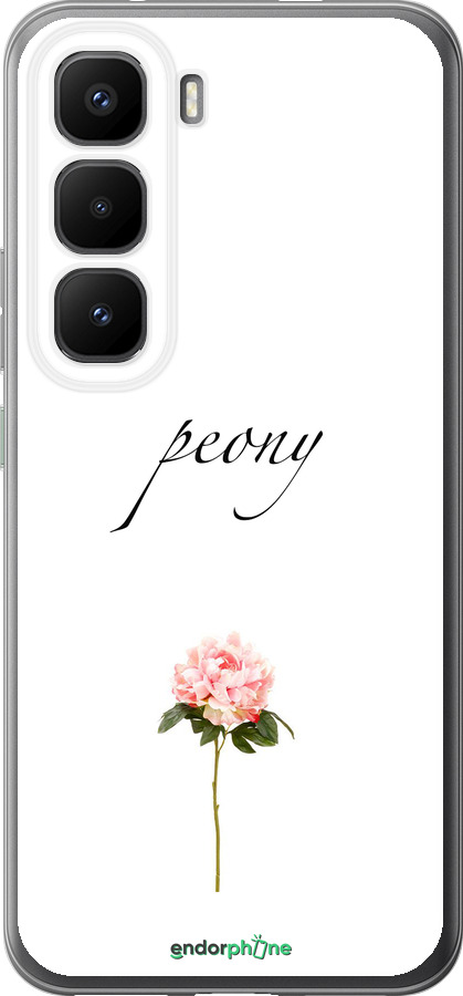 Силиконовый чехол Пион для Infinix Hot 60 Pro+ - 4366u-4125 изображение 