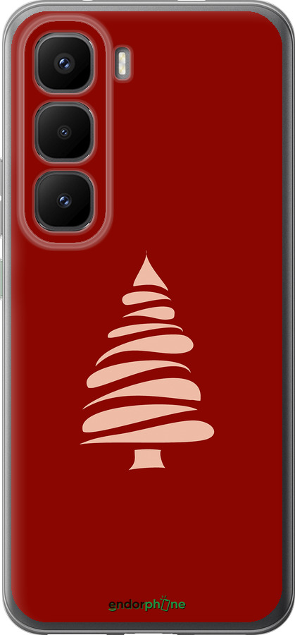 Силиконовый чехол Новогодний 15 для Infinix Hot 60 Pro+ - 4628u-4125 изображение 