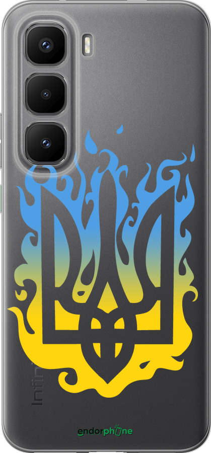 Силіконовий чехол Герб v1 для Infinix Hot 60 Pro+ - 5258u-4125 изображение 