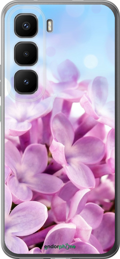 Силиконовый чехол Сирень для Infinix Hot 60 Pro+ - 527u-4125 изображение 